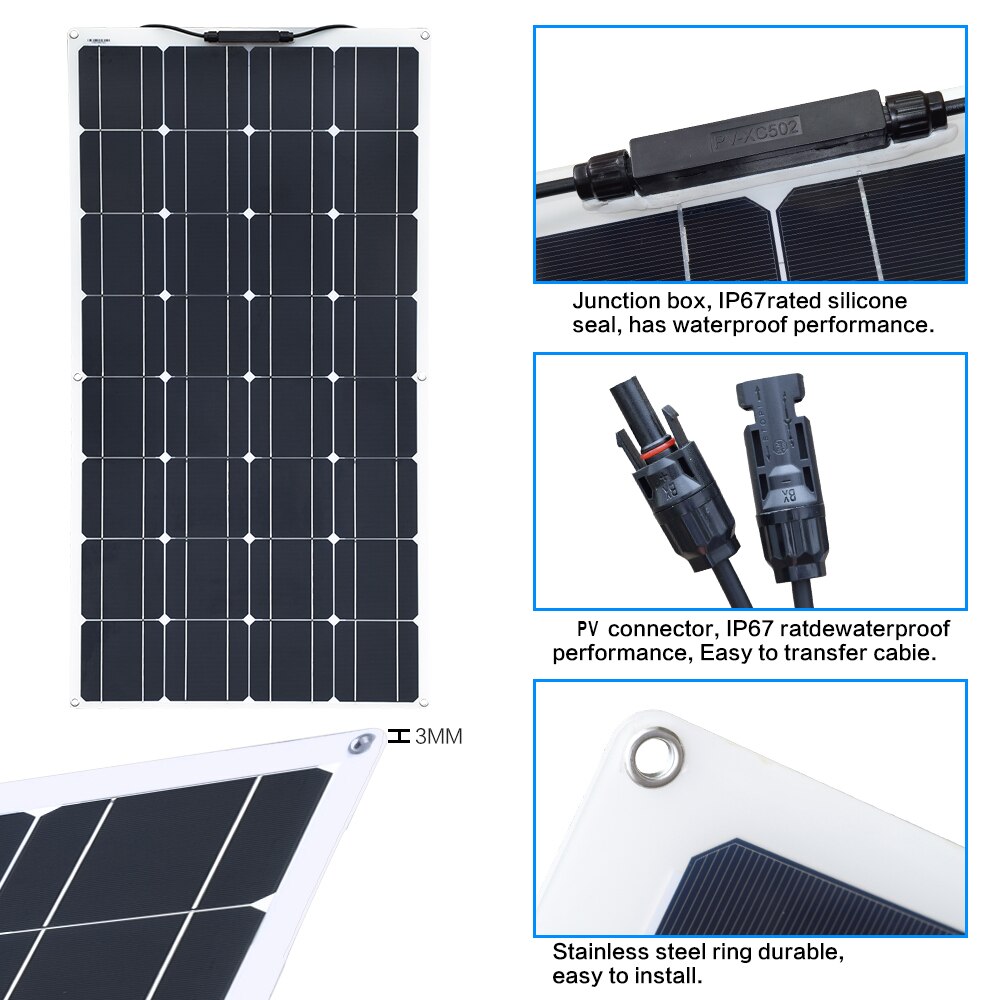 200W Portable Solar Panel